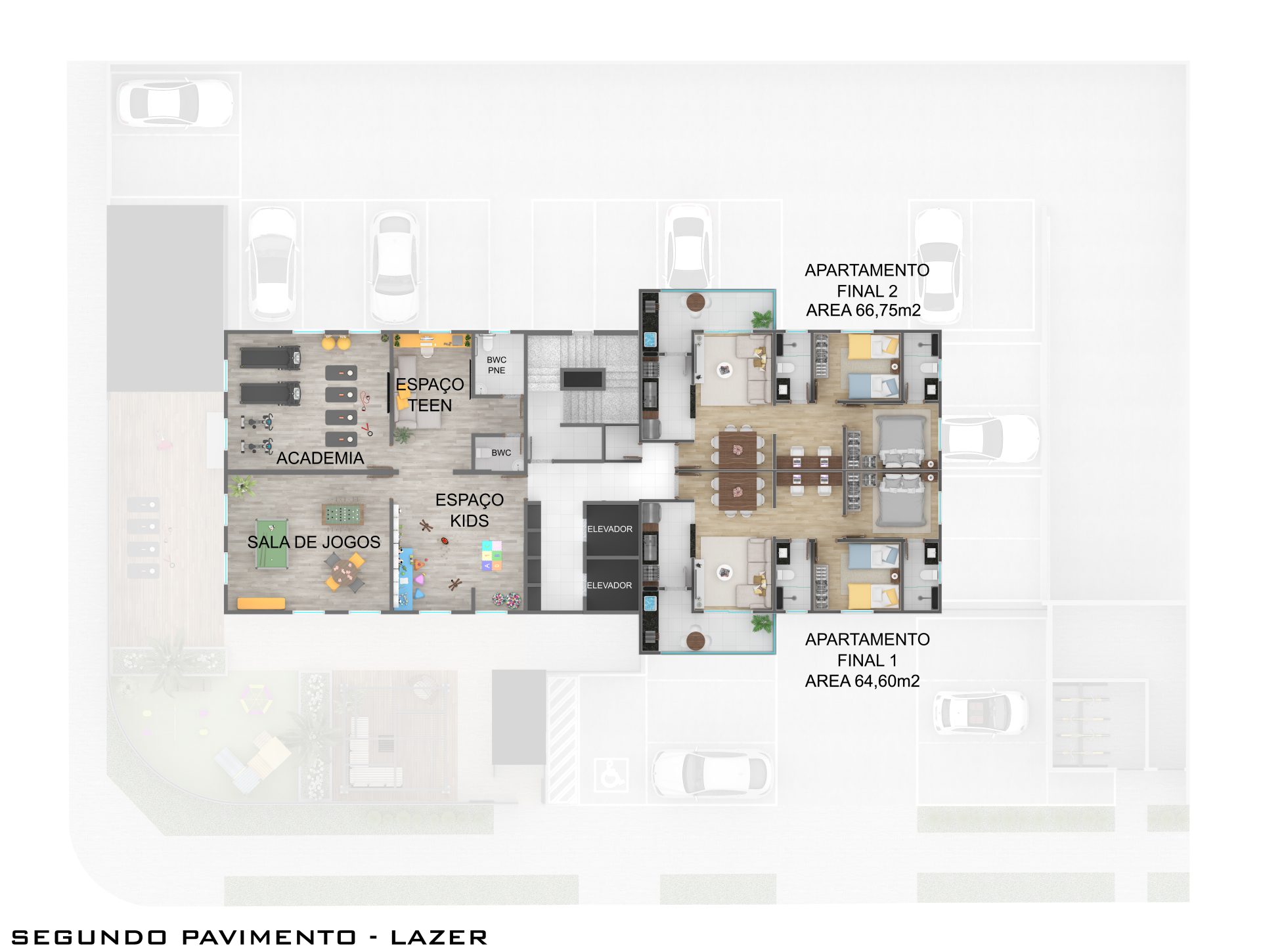 BELIEVE SEGUNDO PAVIMENTO LAZER