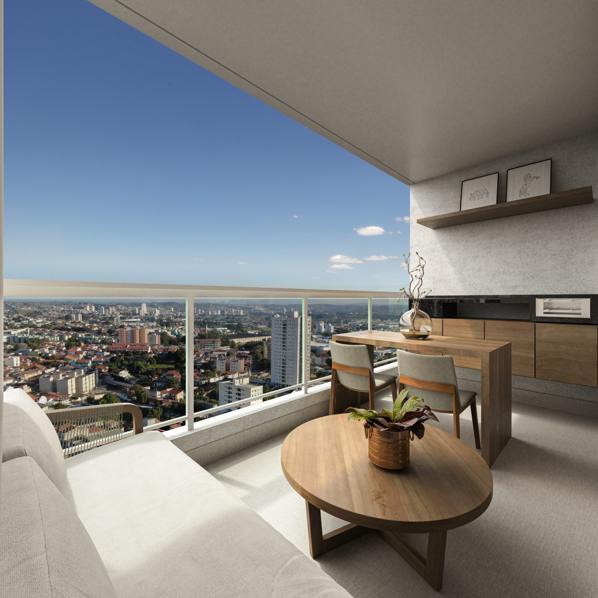 MAGNIFIQUE PLANTA TIPO 2 VARANDA