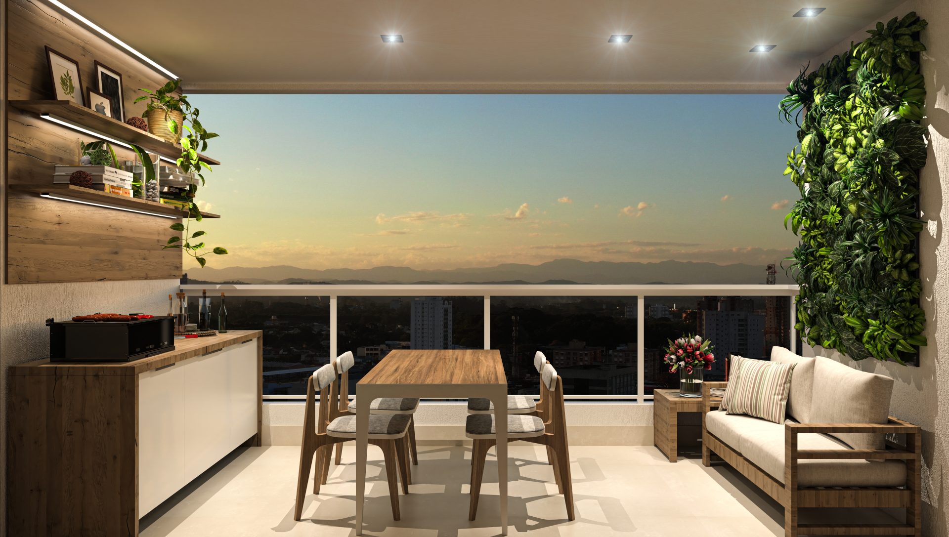 MAGNIFIQUE PLANTA TIPO 3 VARANDA