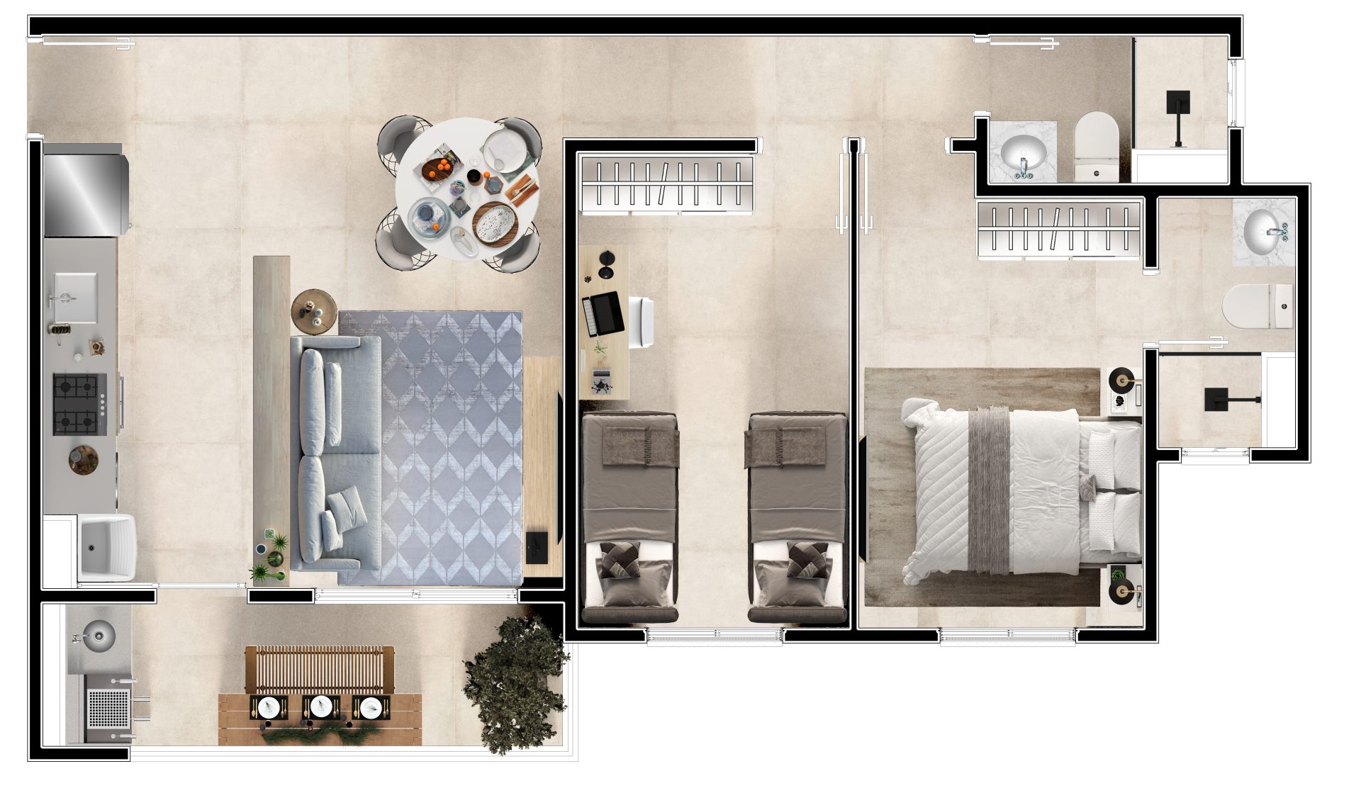 MILENIUM PLANTA TIPO