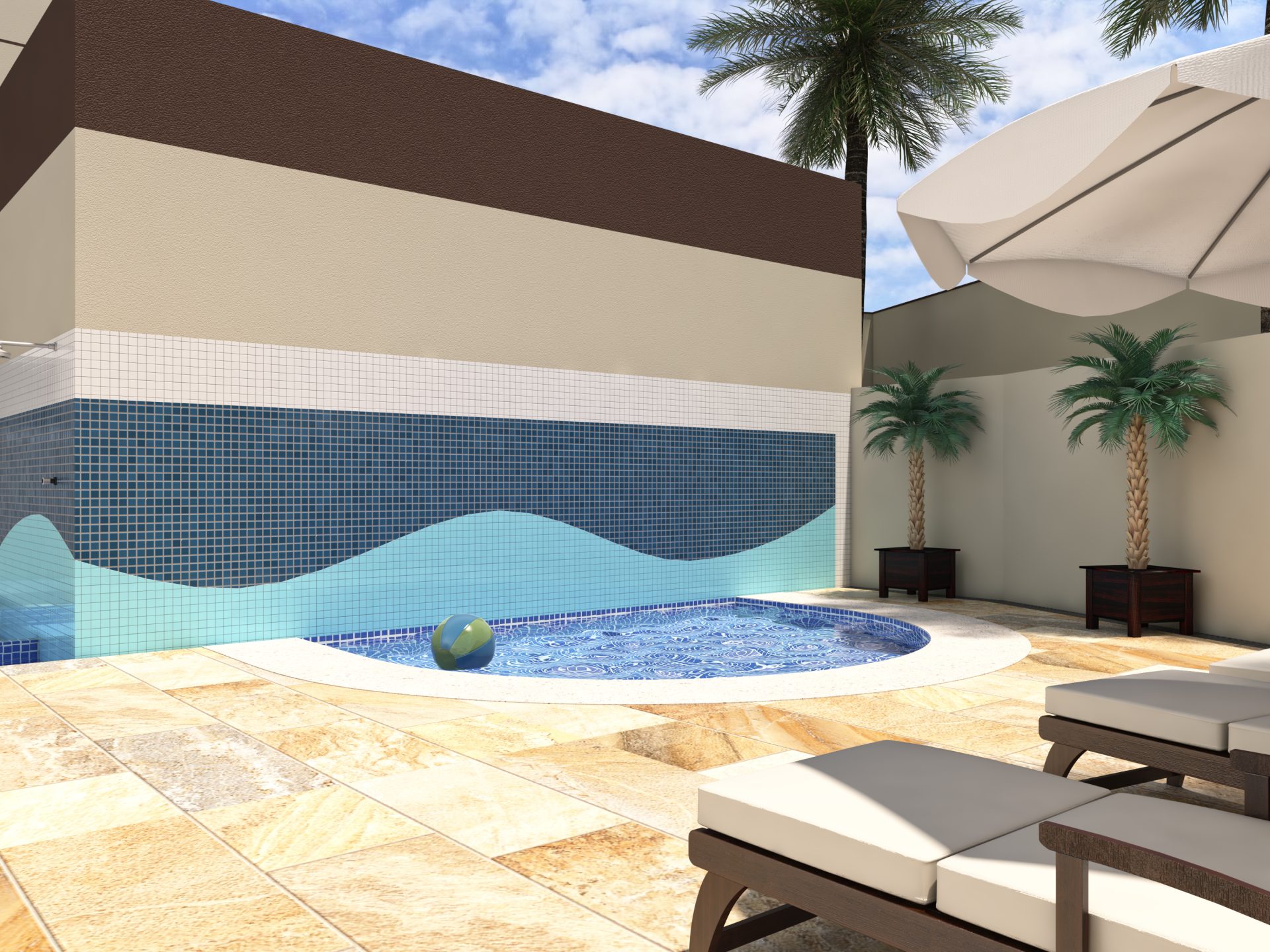 Piscina Infantil Tiro Final