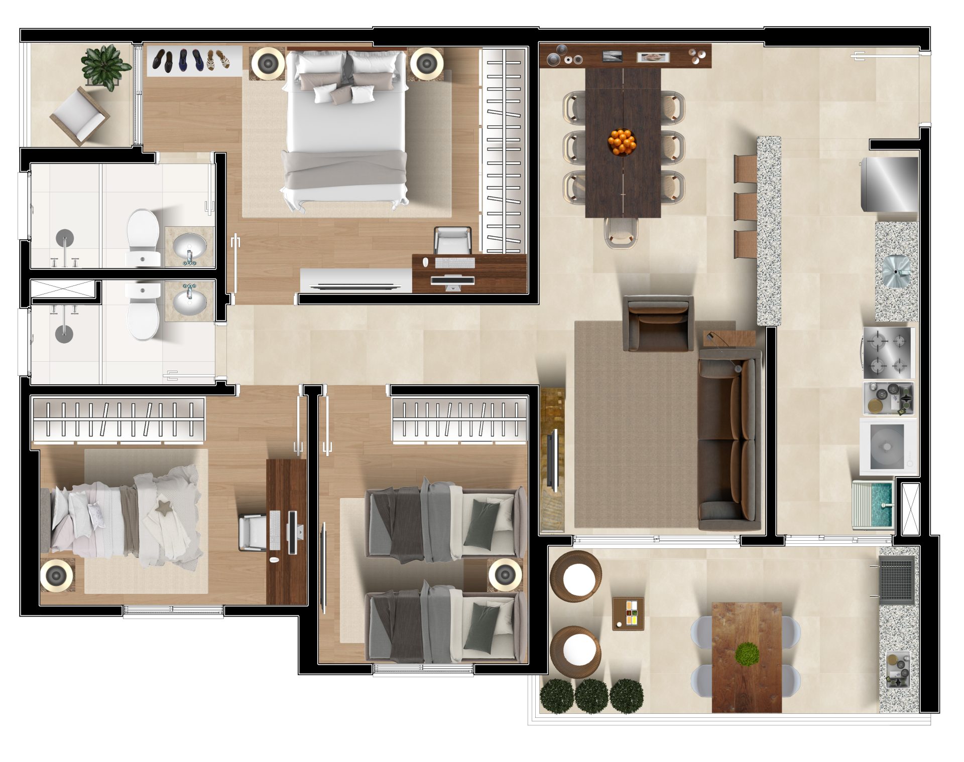 MAGNIFIQUE PLANTA TIPO 3